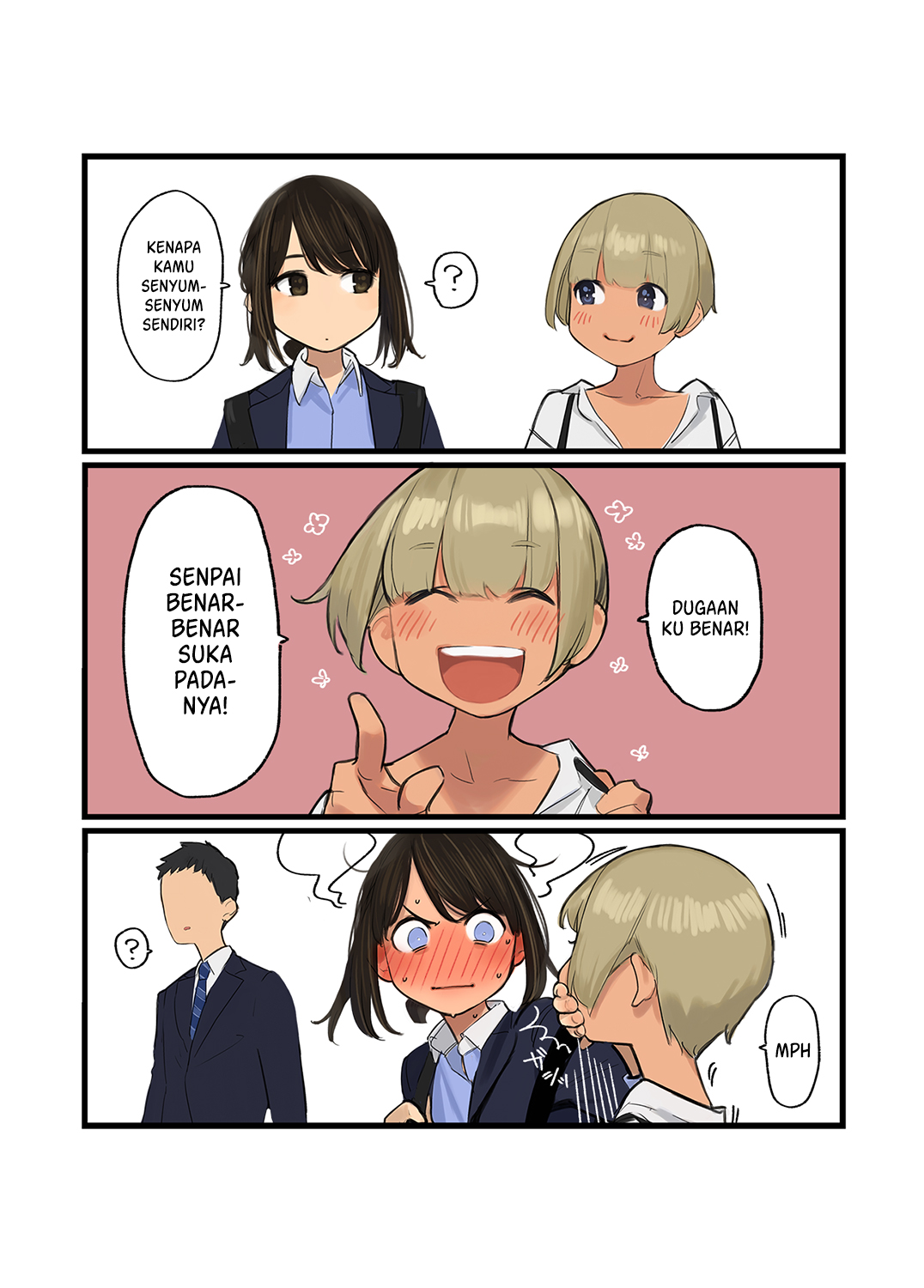 Senpai Is Mine Chapter 35 Gambar 1